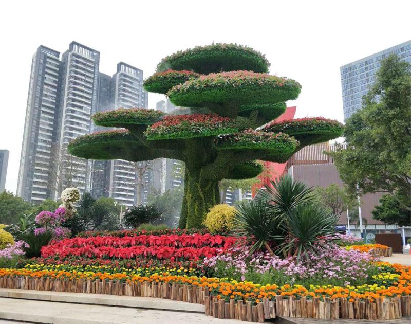 南京立体花坛